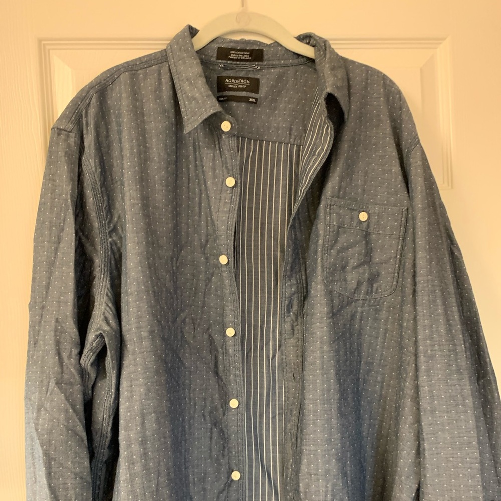 Men’s casual long sleeve shirt